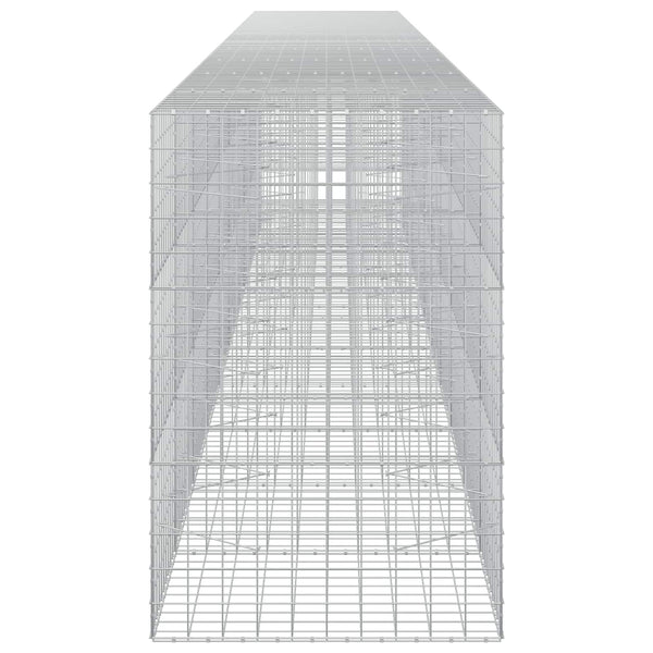 Gabion 3,5 mm langasta ja 10x10 cm verkosta 1000x100x150 cm
