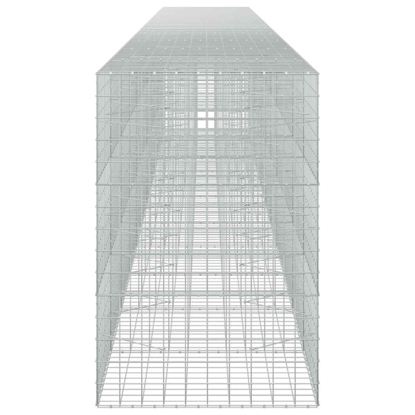 Gabion 3,5 mm langasta ja 10x10 cm verkosta 1100x100x150 cm