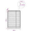 Gabion 3,5 mm langasta ja 10x10 cm verkosta 150x100x200 cm