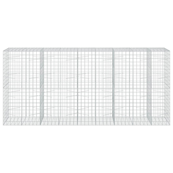 Gabion 3,5 mm langasta ja 10x10 cm verkosta 450x100x200 cm