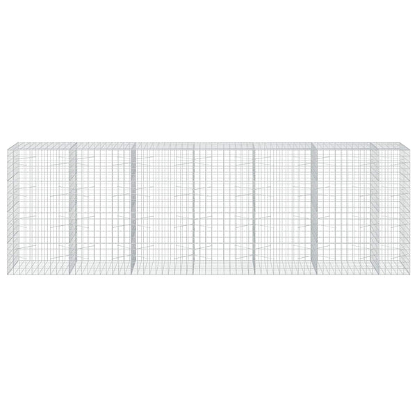 Gabion 3,5 mm langasta ja 10x10 cm verkosta 650x100x200 cm