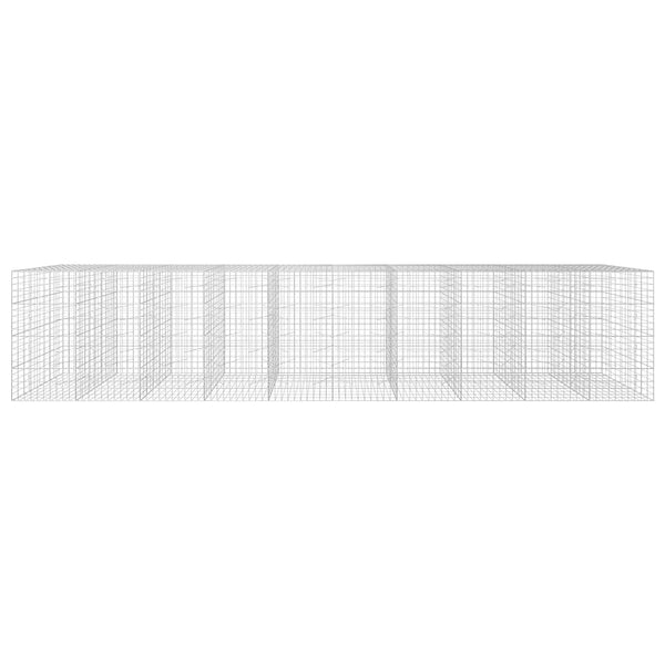Gabion 3,5 mm langasta ja 10x10 cm verkosta 1000x100x200 cm