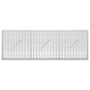 Gabion 5 mm langasta ja 5x2,5 cm verkosta 150x10x50 cm