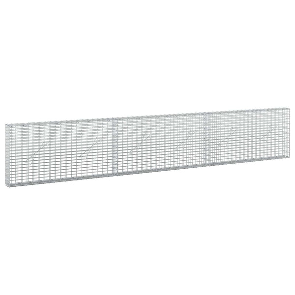 Gabion 5 mm langasta ja 5x2,5 cm verkosta 300x10x50 cm