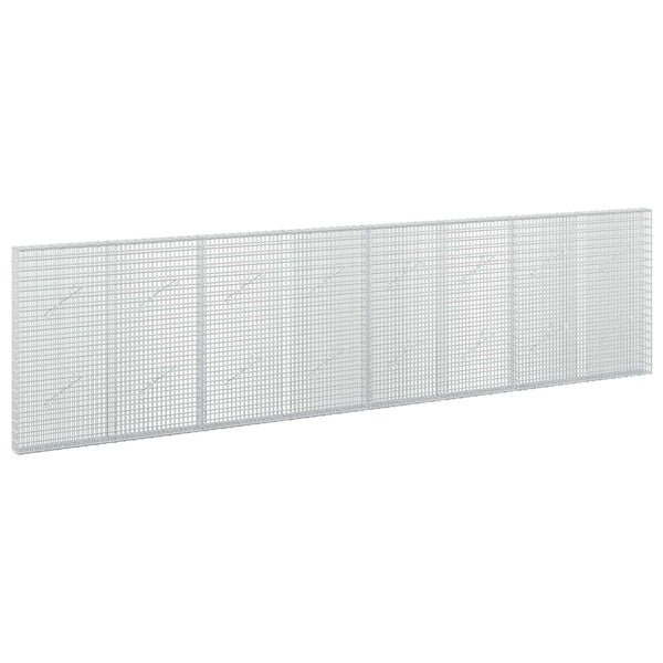 Gabion 5 mm langasta ja 5x2,5 cm verkosta 400x10x100 cm