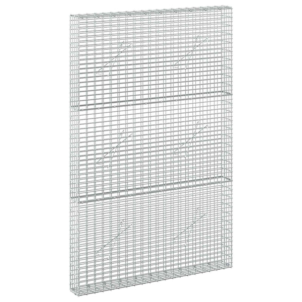 Gabion 5 mm langasta ja 5x2,5 cm verkosta 100x10x150 cm