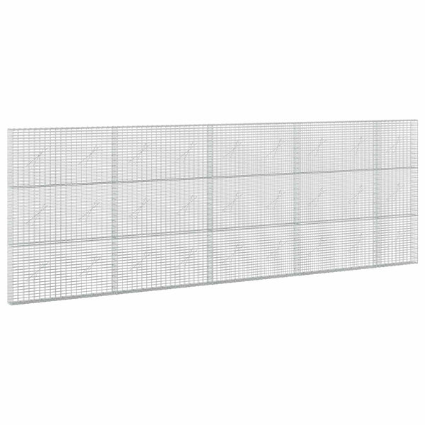 Gabion 5 mm langasta ja 5x2,5 cm verkosta 450x10x150 cm