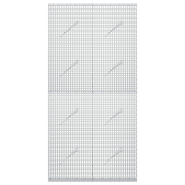 Gabion 5 mm langasta ja 5x2,5 cm verkosta 100x10x200 cm