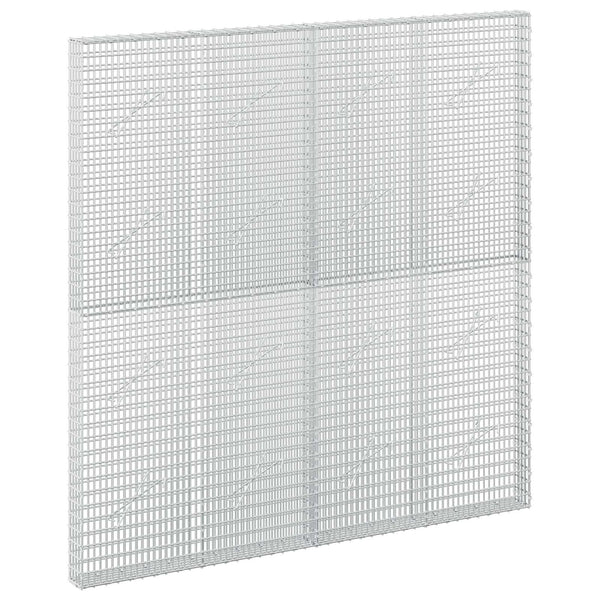Gabion 5 mm langasta ja 5x2,5 cm verkosta 200x10x200 cm
