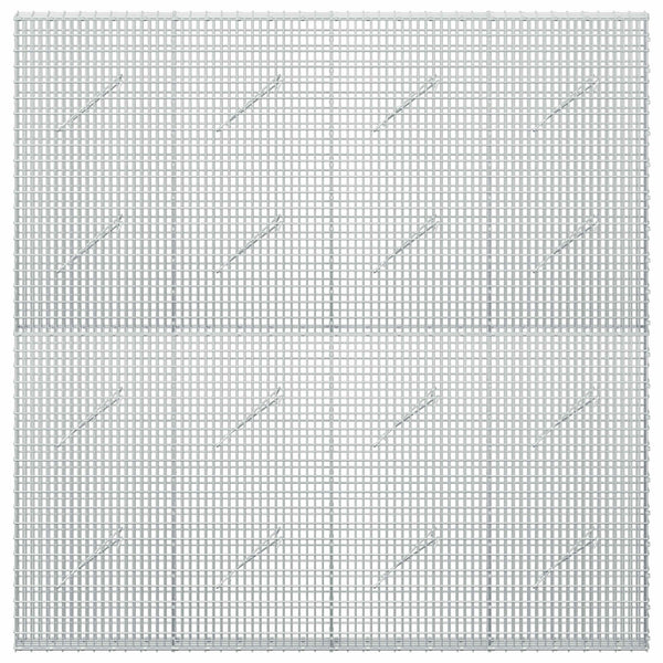 Gabion 5 mm langasta ja 5x2,5 cm verkosta 200x10x200 cm