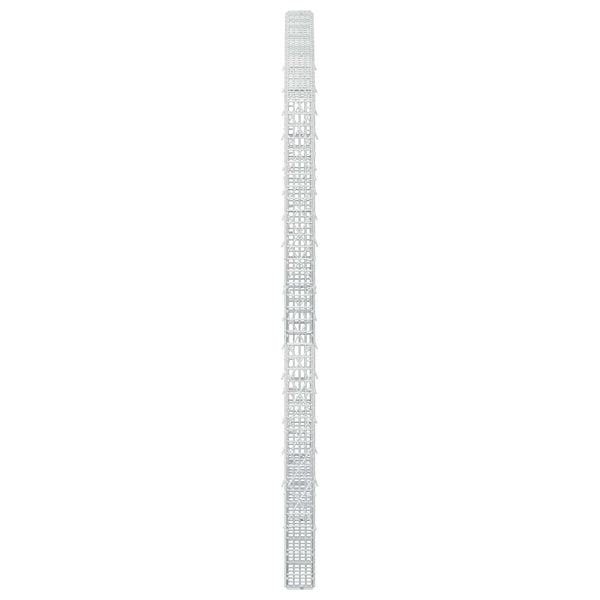 Gabion 5 mm langasta ja 5x2,5 cm verkosta 200x10x200 cm