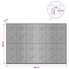Gabion 5 mm langasta ja 5x2,5 cm verkosta 300x10x200 cm