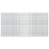 Gabion 5 mm langasta ja 5x2,5 cm verkosta 400x10x200 cm