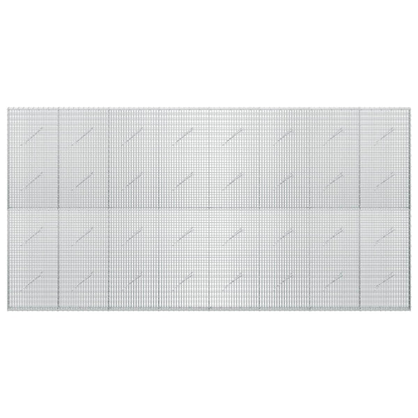Gabion 5 mm langasta ja 5x2,5 cm verkosta 400x10x200 cm