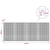 Gabion 5 mm langasta ja 5x2,5 cm verkosta 500x10x200 cm