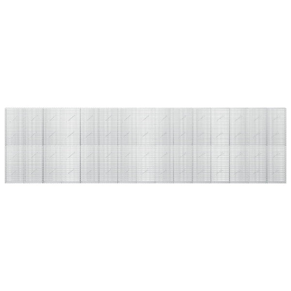Gabion 5 mm langasta ja 5x2,5 cm verkosta 750x10x200 cm