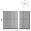 Gabion 5 mm langasta ja 5x2,5 cm verkosta 750x10x200 cm
