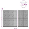 Gabion 5 mm langasta ja 5x2,5 cm verkosta 850x10x200 cm