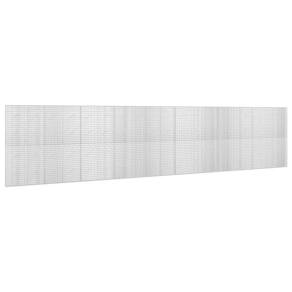 Gabion 5 mm langasta ja 5x2,5 cm verkosta 950x10x200 cm