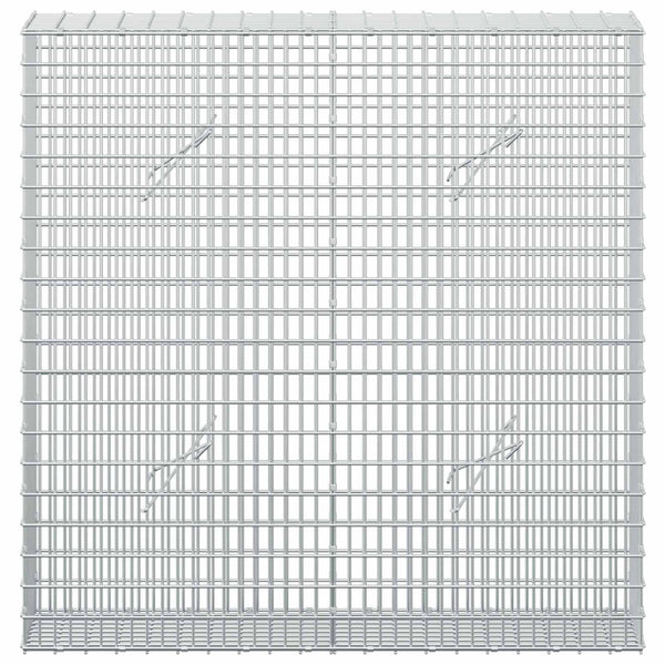 Gabion 5 mm langasta ja 5x2,5 cm verkosta 100x20x100 cm