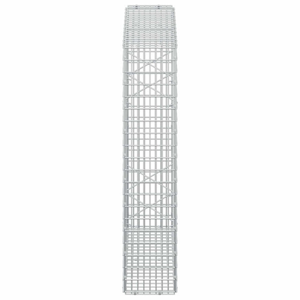 Gabion 5 mm langasta ja 5x2,5 cm verkosta 100x20x100 cm