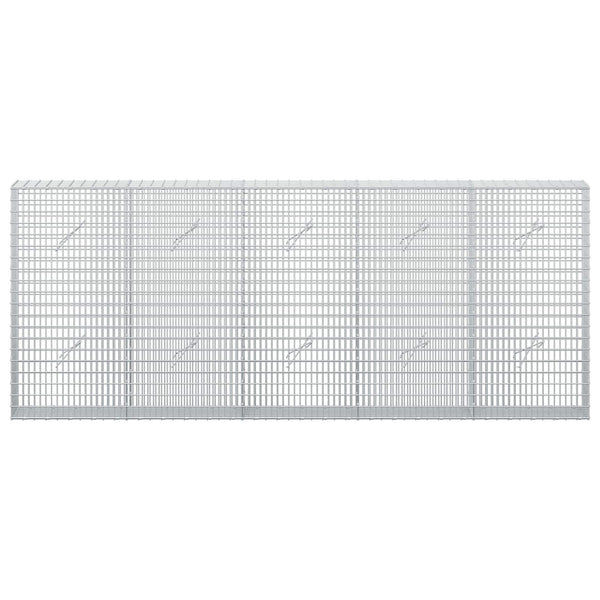 Gabion 5 mm langasta ja 5x2,5 cm verkosta 250x20x100 cm