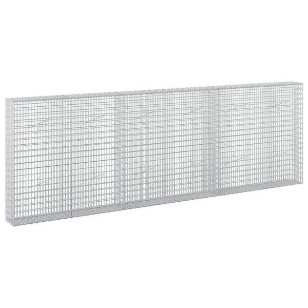 Gabion 5 mm langasta ja 5x2,5 cm verkosta 300x20x100 cm