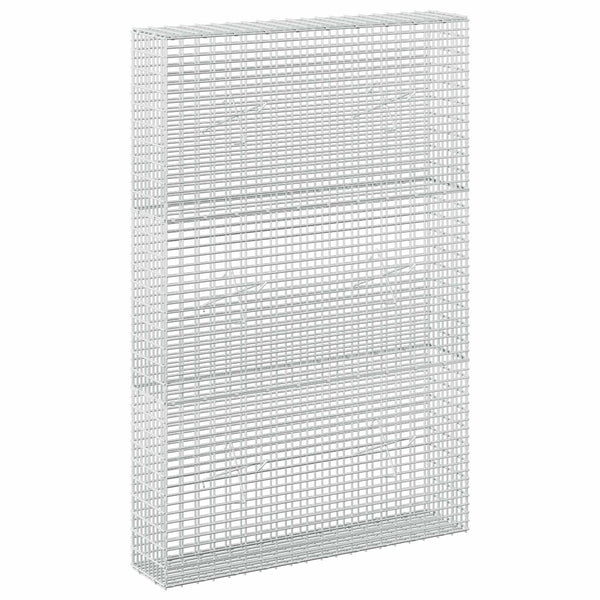 Gabion 5 mm langasta ja 5x2,5 cm verkosta 100x20x150 cm