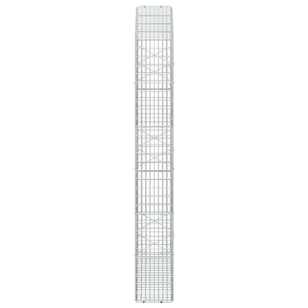 Gabion 5 mm langasta ja 5x2,5 cm verkosta 100x20x150 cm