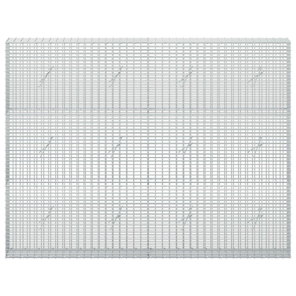 Gabion 5 mm langasta ja 5x2,5 cm verkosta 200x20x150 cm