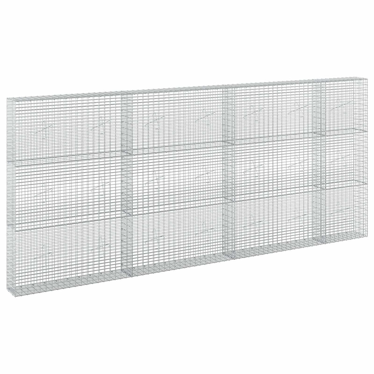 Gabion 5 mm langasta ja 5x2,5 cm verkosta 350x20x150 cm
