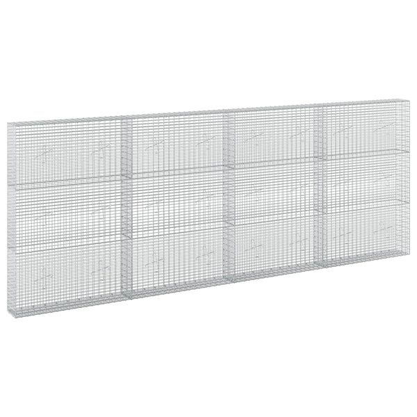 Gabion 5 mm langasta ja 5x2,5 cm verkosta 400x20x150 cm