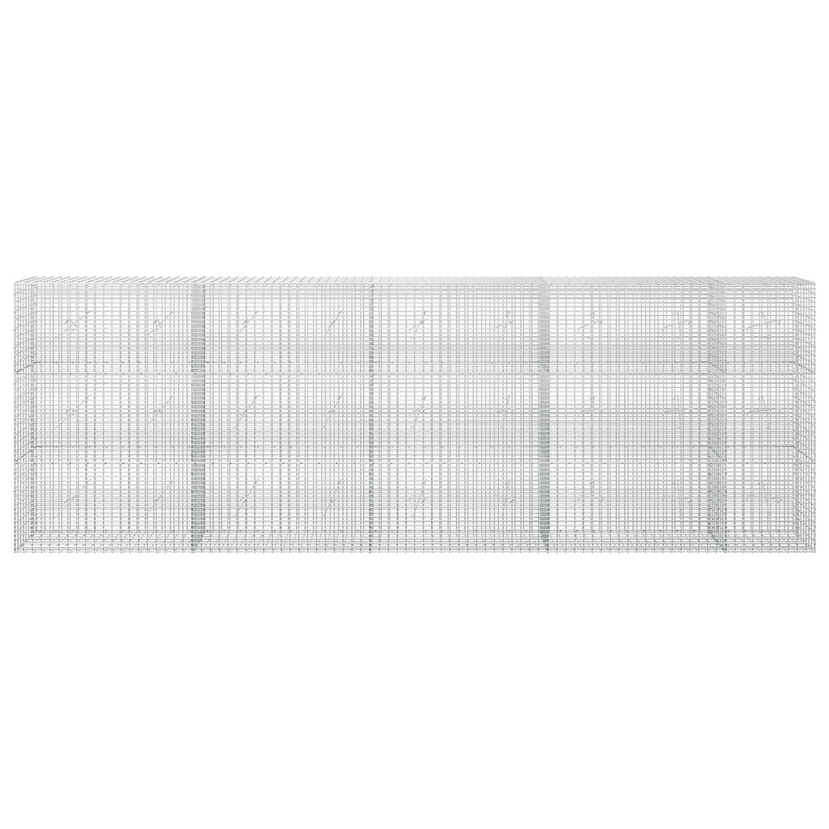 Gabion 5 mm langasta ja 5x2,5 cm verkosta 450x20x150 cm