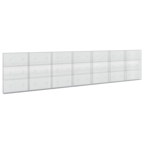 Gabion 5 mm langasta ja 5x2,5 cm verkosta 700x20x150 cm