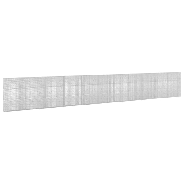 Gabion 5 mm langasta ja 5x2,5 cm verkosta 1100x20x150 cm