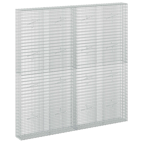 Gabion 5 mm langasta ja 5x2,5 cm verkosta 200x20x200 cm