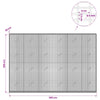 Gabion 5 mm langasta ja 5x2,5 cm verkosta 300x20x200 cm