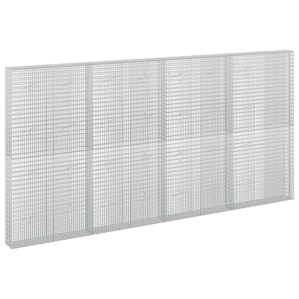 Gabion 5 mm langasta ja 5x2,5 cm verkosta 400x20x200 cm
