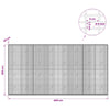 Gabion 5 mm langasta ja 5x2,5 cm verkosta 400x20x200 cm