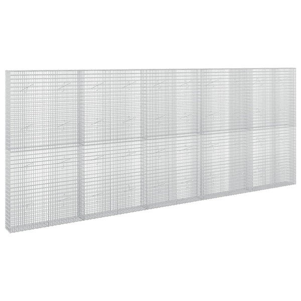 Gabion 5 mm langasta ja 5x2,5 cm verkosta 500x20x200 cm