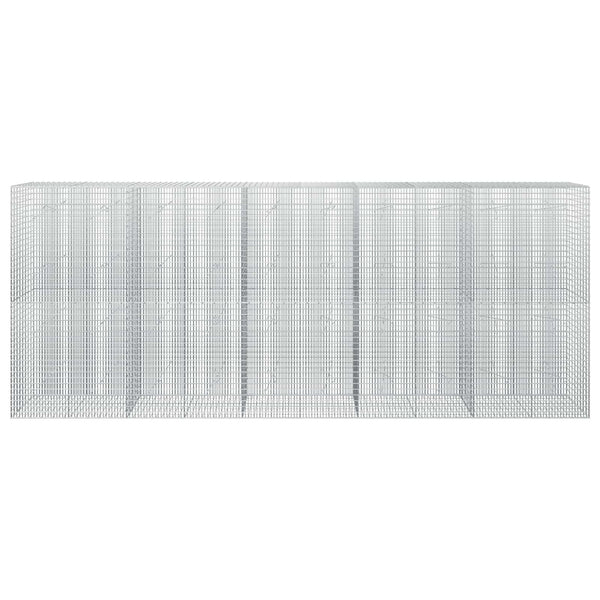 Gabion 5 mm langasta ja 5x2,5 cm verkosta 500x20x200 cm