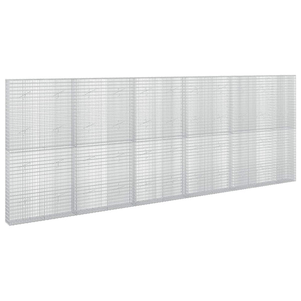Gabion 5 mm langasta ja 5x2,5 cm verkosta 550x20x200 cm