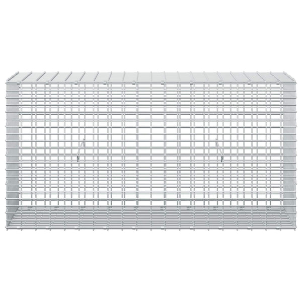 Gabion 5 mm langasta ja 5x2,5 cm verkosta 100x30x50 cm