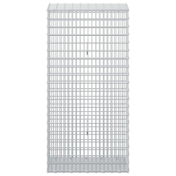 Gabion 5 mm langasta ja 5x2,5 cm verkosta 50x30x100 cm