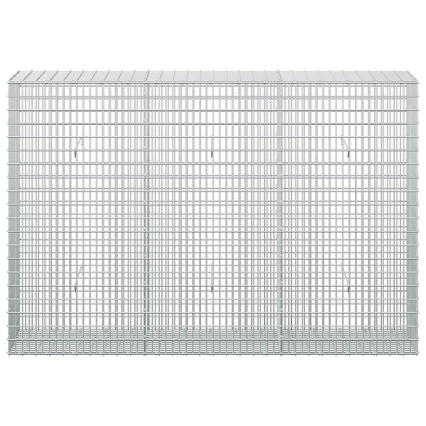 Gabion 5 mm langasta ja 5x2,5 cm verkosta 150x30x100 cm