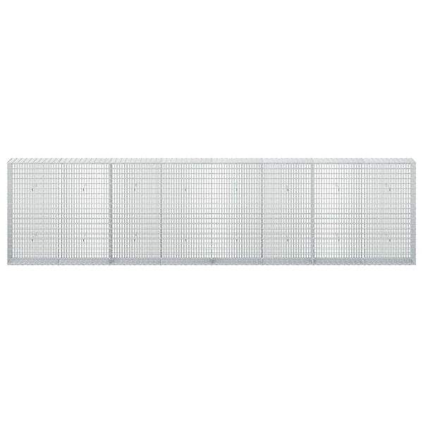 Gabion 5 mm langasta ja 5x2,5 cm verkosta 400x30x100 cm