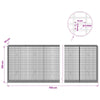 Gabion 5 mm langasta ja 5x2,5 cm verkosta 750x30x100 cm