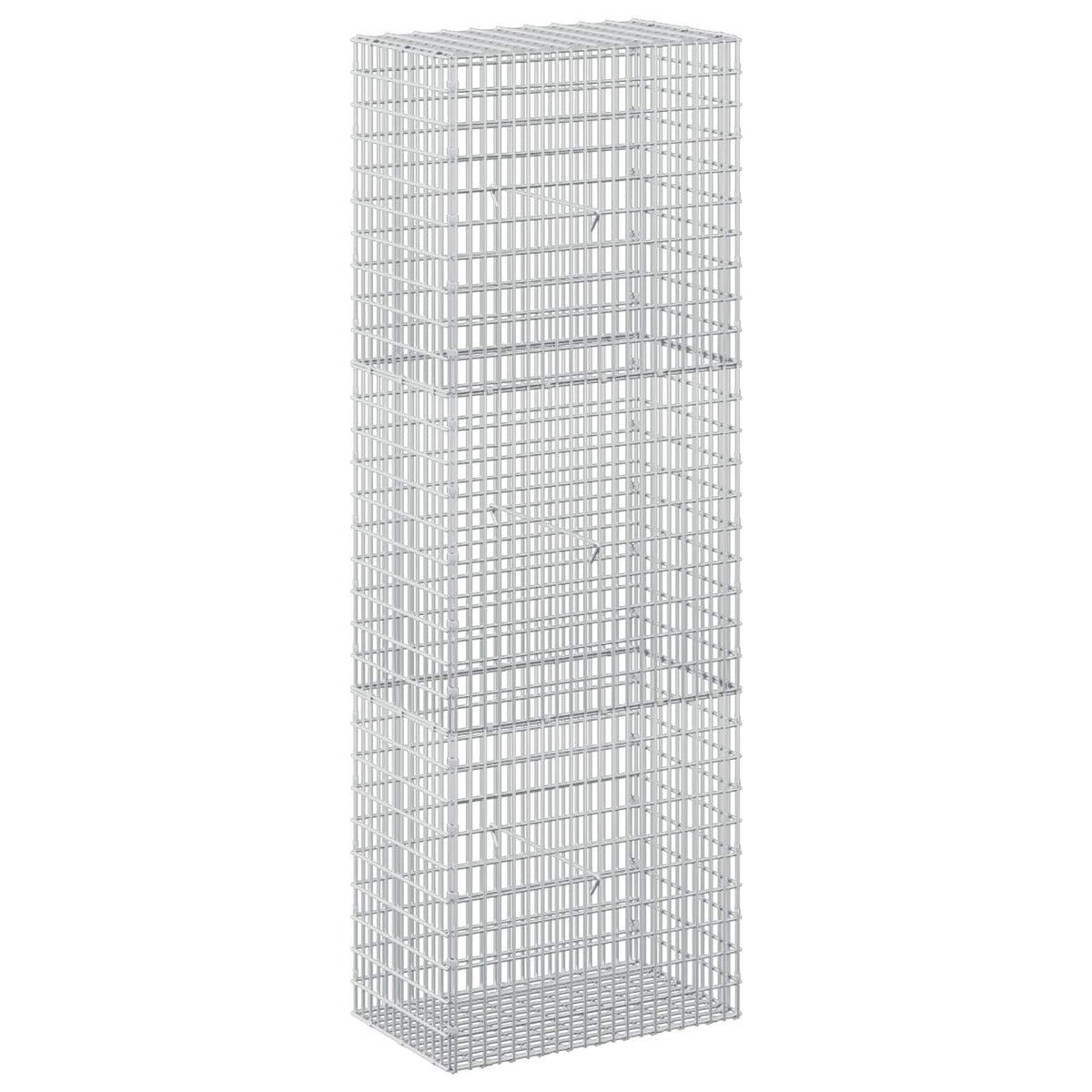 Gabion 5 mm langasta ja 5x2,5 cm verkosta 50x30x150 cm