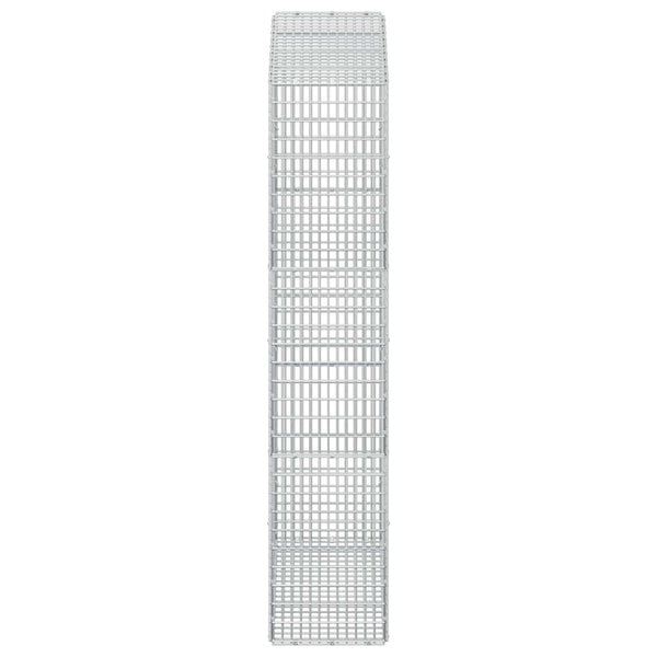 Gabion 5 mm langasta ja 5x2,5 cm verkosta 100x30x150 cm