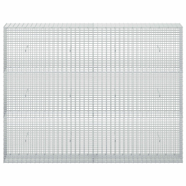 Gabion 5 mm langasta ja 5x2,5 cm verkosta 200x30x150 cm
